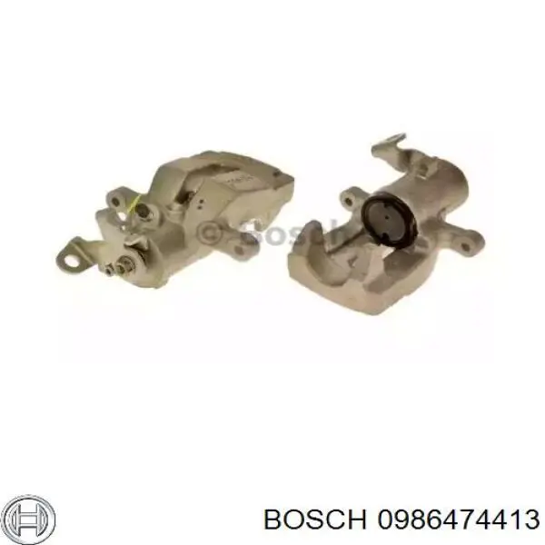 0986474413 Bosch суппорт тормозной задний правый