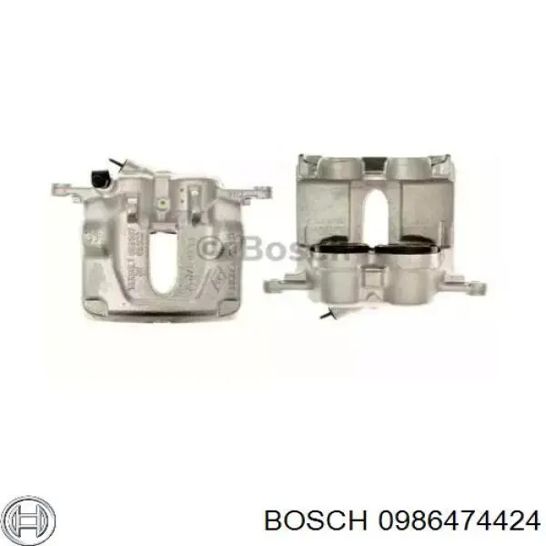 0 986 474 424 Bosch суппорт тормозной передний правый