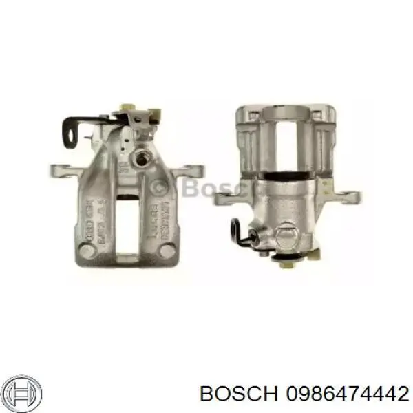 Суппорт тормозной задний правый 0986474442 Bosch