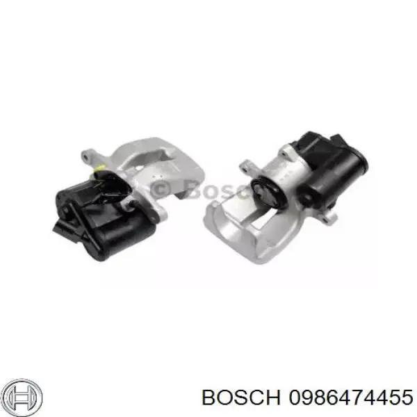 Суппорт тормозной задний правый 0986474455 Bosch