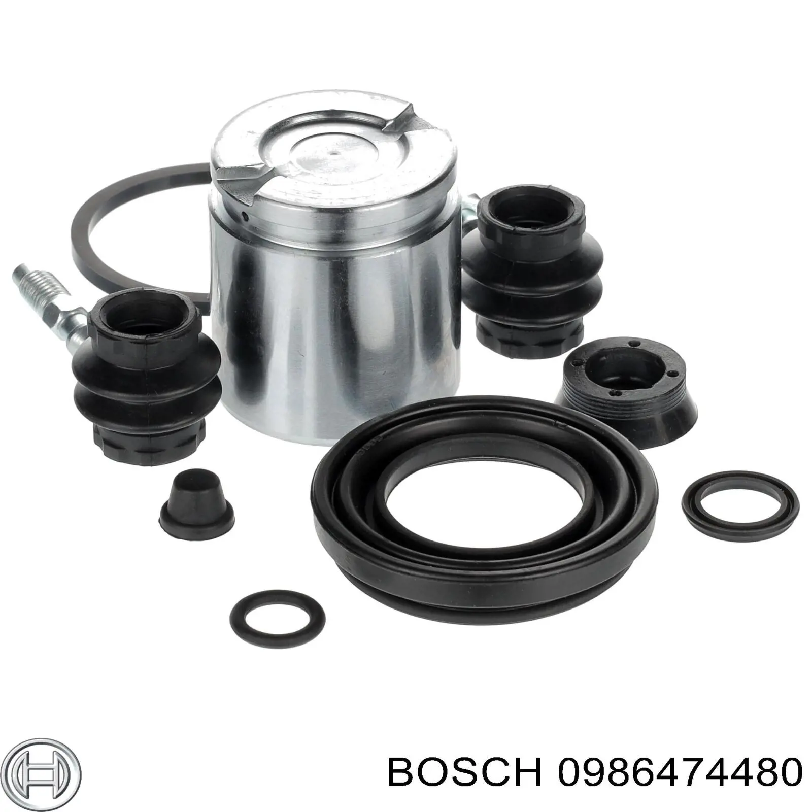 0986474480 Bosch Суппорт тормозной задний правый