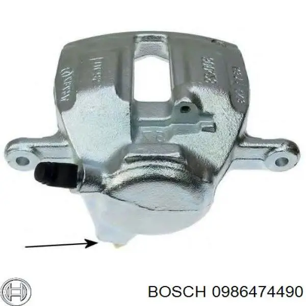 Суппорт тормозной передний правый 820544 Maxgear