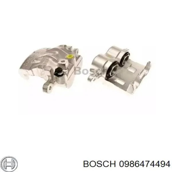 Суппорт тормозной передний правый 0986474494 Bosch