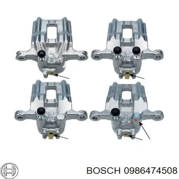 Суппорт задний правый 0986474508 Bosch