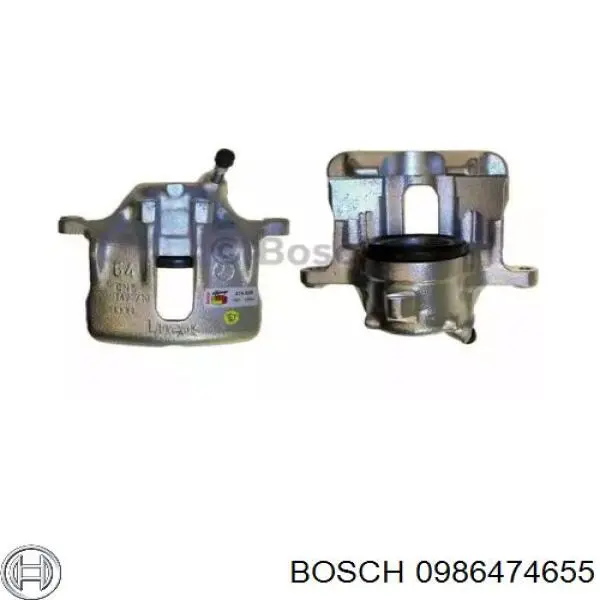 Суппорт тормозной передний правый 0986474655 Bosch