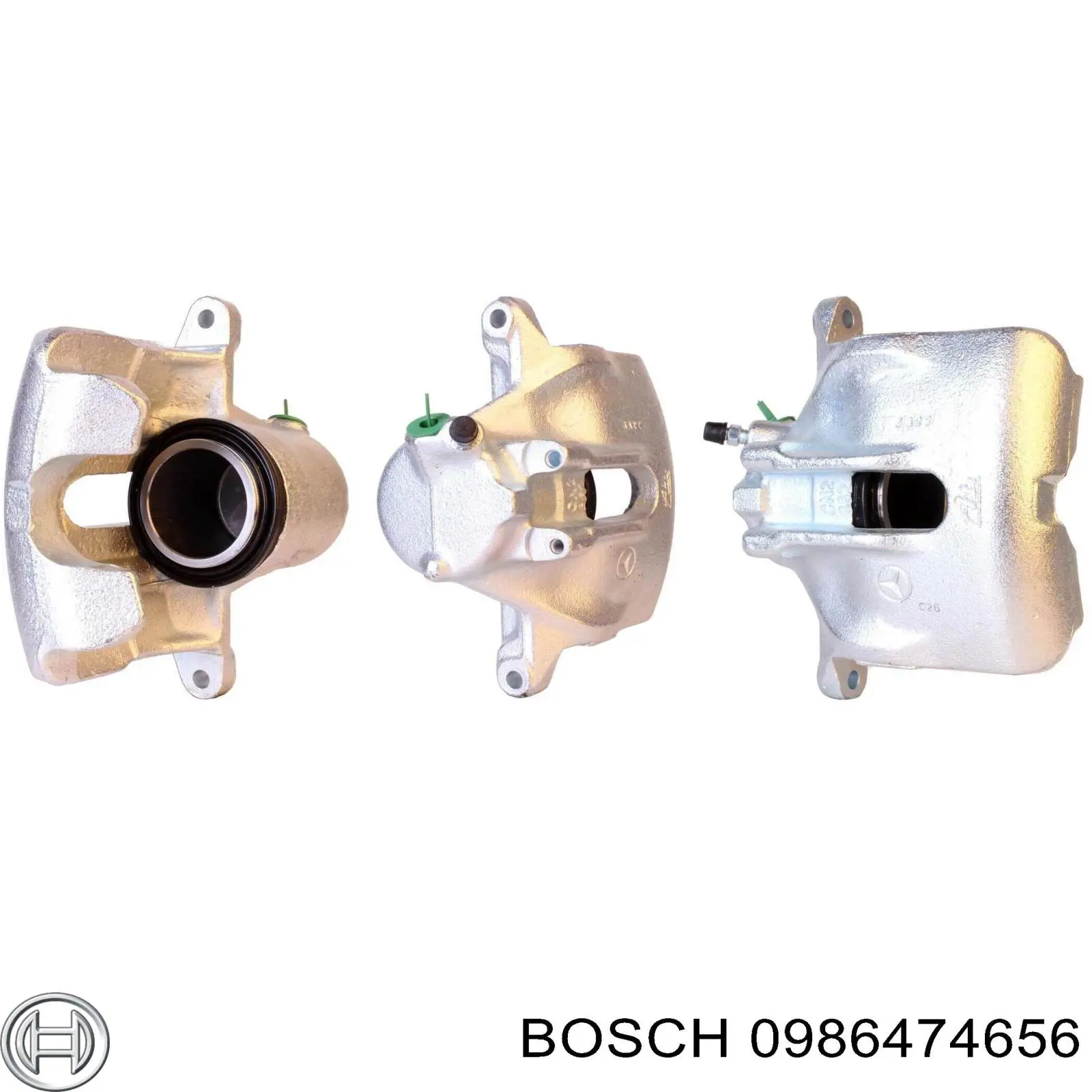 Тормозной суппорт Bosch 0986474656 цена, от 54.70 USD