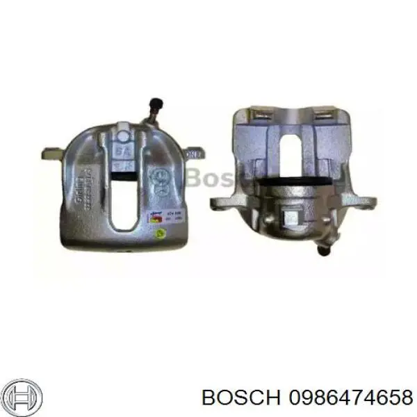 Суппорт тормозной задний правый 0986474658 Bosch