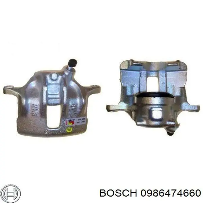 Суппорт тормозной передний правый 0986474660 Bosch