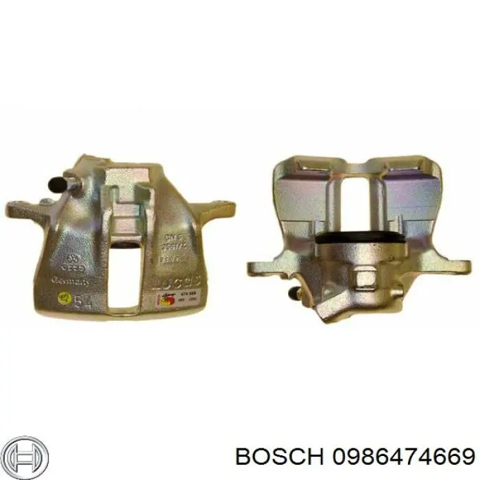 0 986 474 669 Bosch суппорт тормозной передний правый