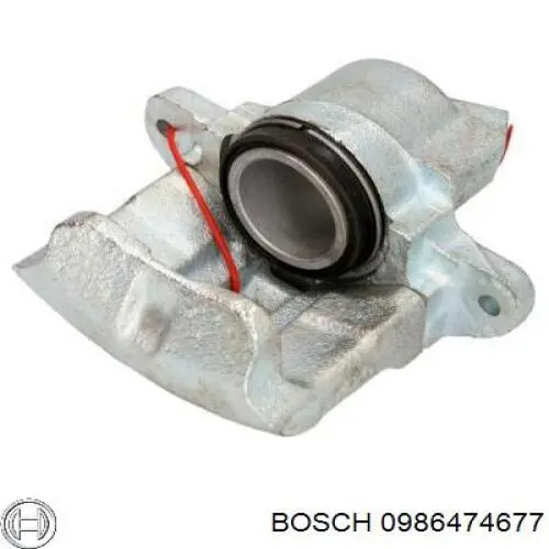 Купить 0986474677 Bosch Суппорт тормозной передний правый