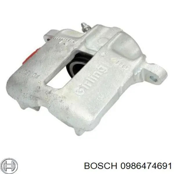 Тормозной суппорт MSG Rebuilding PE6009RL цена, от 39.43 USD