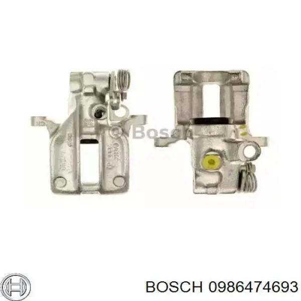 Суппорт тормозной задний правый 0986474693 Bosch