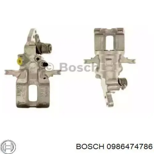 Задний правый суппорт Bosch 0986474786