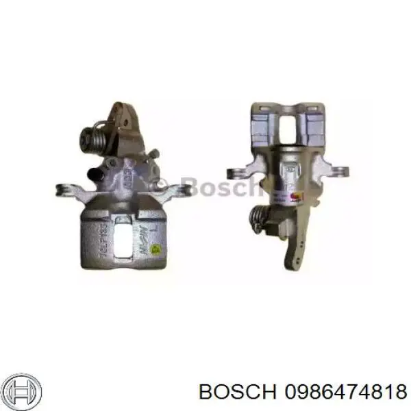 Суппорт тормозной задний левый 0986474818 Bosch