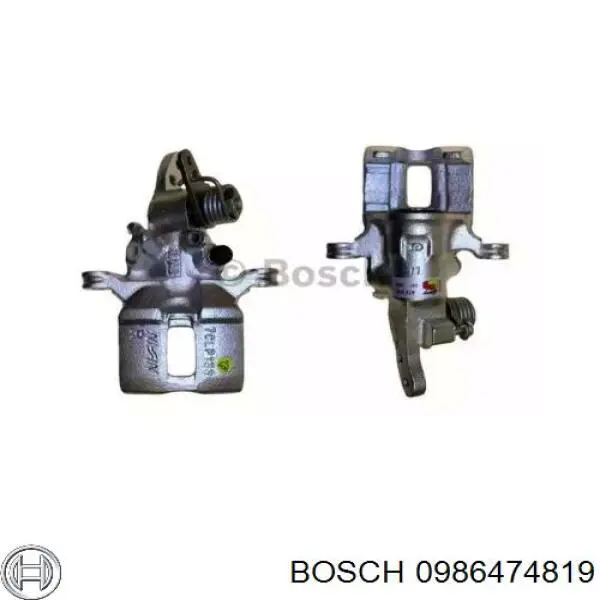 Суппорт тормозной задний правый 0986474819 Bosch