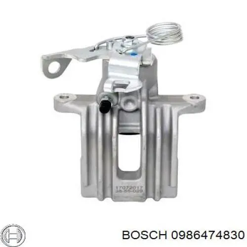 Суппорт тормозной задний левый Bosch 0986474830