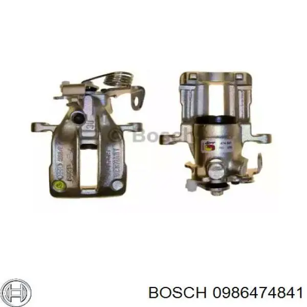 0 986 474 841 Bosch суппорт тормозной задний левый