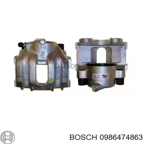 Суппорт тормозной передний правый 0986474863 Bosch