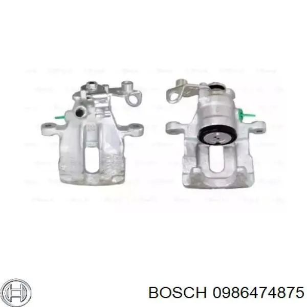 Суппорт тормозной задний левый 0986474875 Bosch