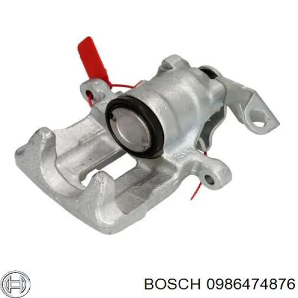 Купить 0986474876 Bosch Суппорт задний правый
