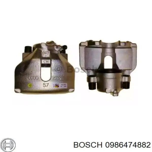 Суппорт тормозной передний левый 0986474882 Bosch