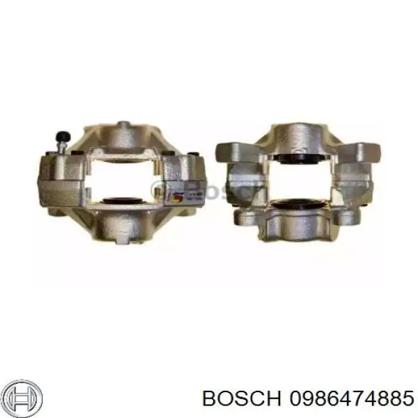 0 986 474 885 Bosch суппорт тормозной задний левый