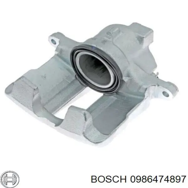 0986474897 Bosch Суппорт тормозной, передний, левый