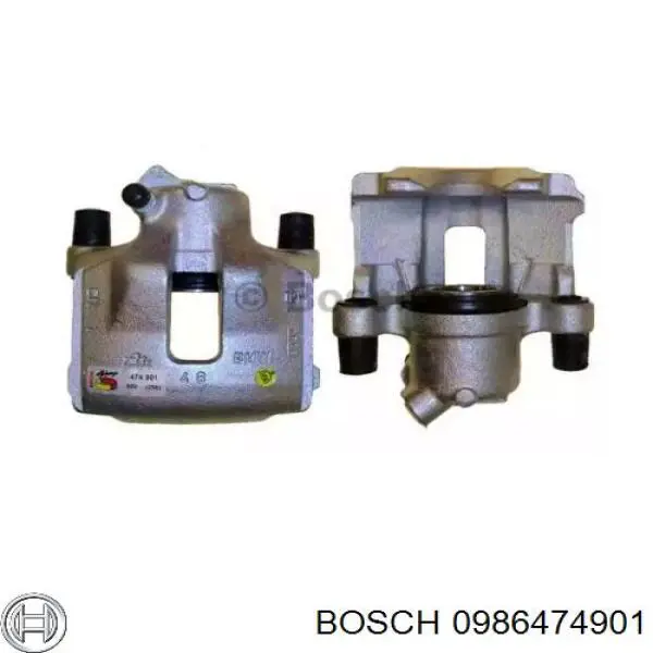 Суппорт тормозной передний левый 0986474901 Bosch