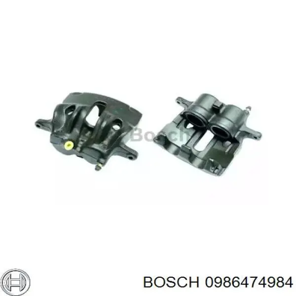 Суппорт тормозной передний правый 0986474984 Bosch