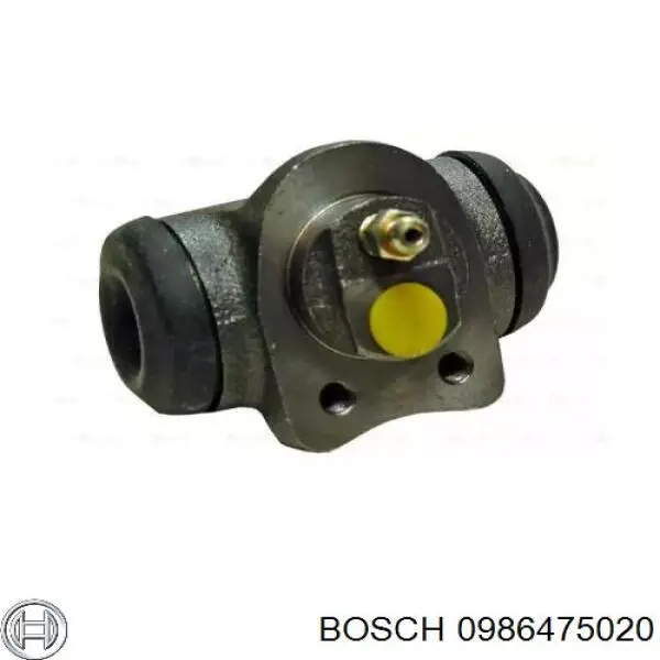 0986475020 Bosch цилиндр тормозной колесный рабочий задний