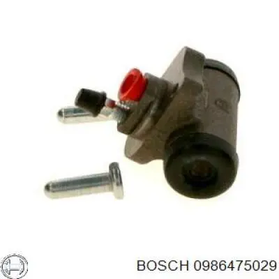 0986475029 Bosch цилиндр тормозной колесный рабочий задний