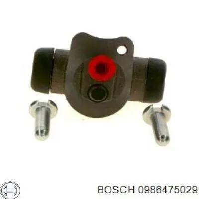 Cilindro de freno de rueda trasero 0986475029 Bosch