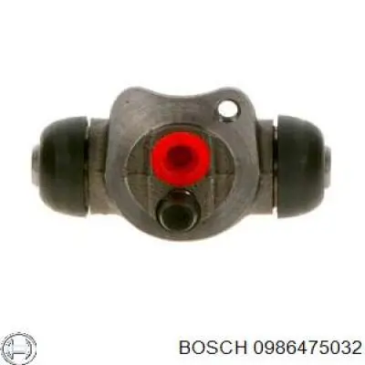 Циліндр гальмівний колісний/робітник, задній 0986475032 Bosch