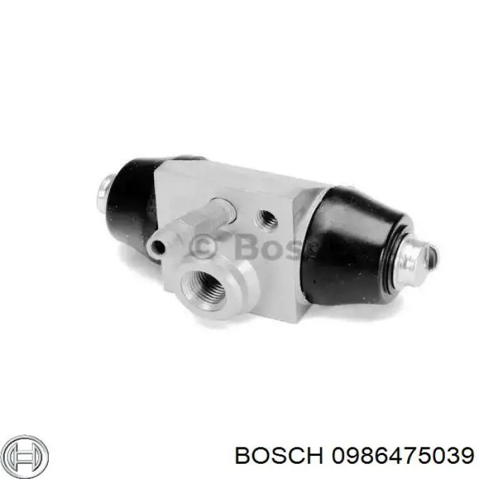 0986475039 Bosch цилиндр тормозной колесный рабочий задний