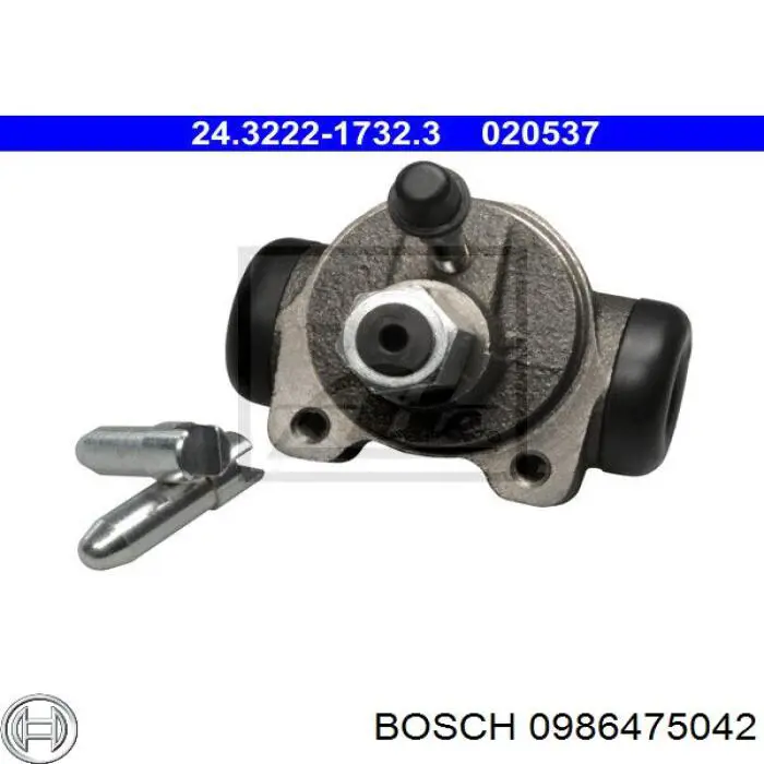 Цилиндр тормозной колесный 0986475042 Bosch