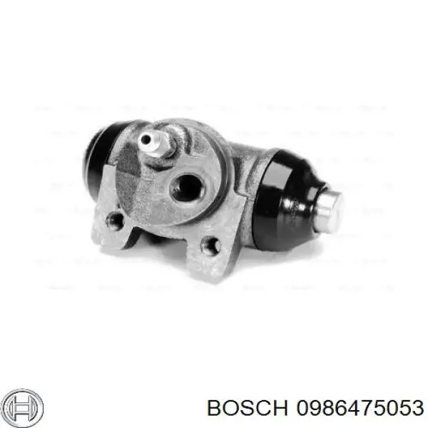 0986475053 Bosch цилиндр тормозной колесный рабочий задний