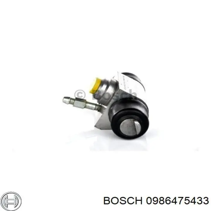 Cilindro de freno de rueda trasero 0986475433 Bosch