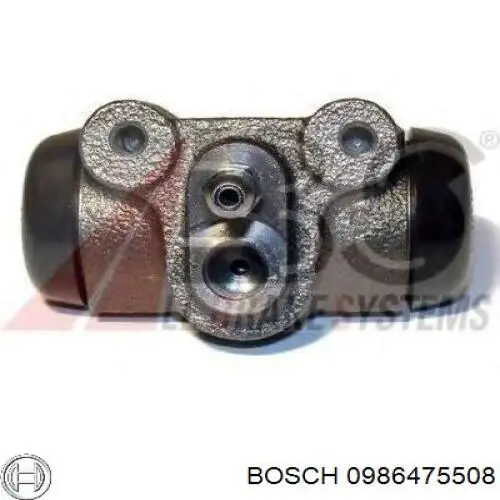 Рабочий тормозной цилиндр Bosch 0986475508 цена, от 9.74 USD