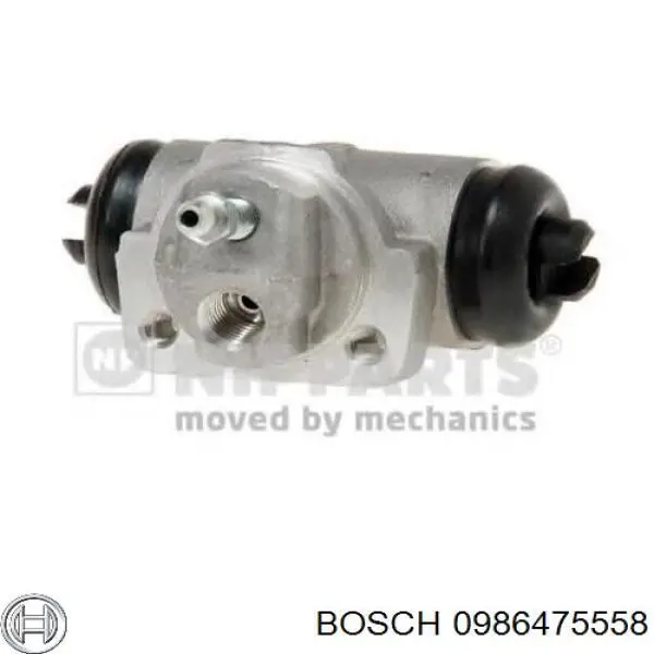 Купить 0986475558 Bosch Цилиндр тормозной колесный