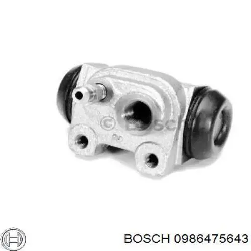 Цилиндр тормозной колесный 0986475643 Bosch