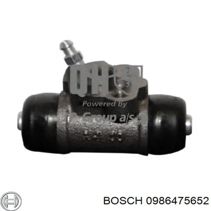 0986475652 Bosch Цилиндр тормозной колесный, задний