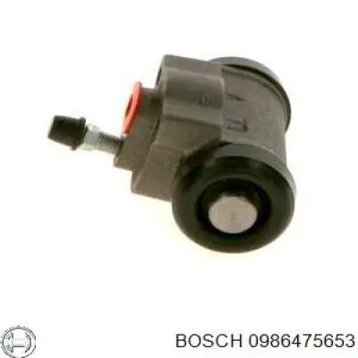 0986475653 Bosch цилиндр тормозной колесный рабочий задний