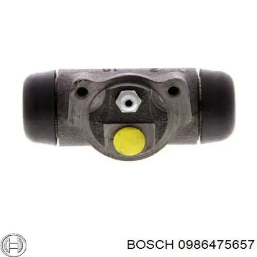 Купить 0986475657 Bosch Цилиндр тормозной колесный