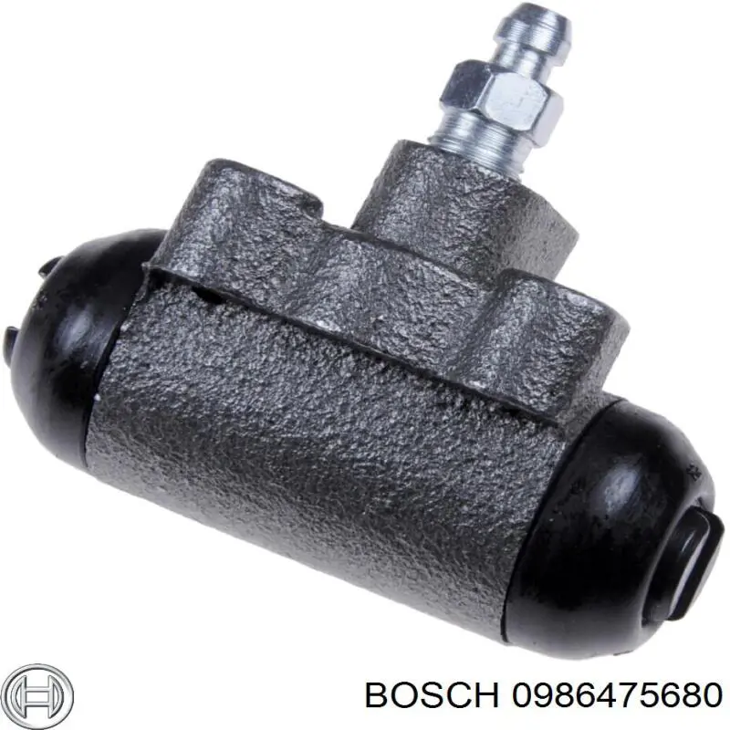 Cilindro de freno de rueda trasero 0986475680 Bosch