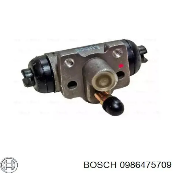 Цилиндр тормозной колесный 0986475709 Bosch