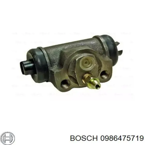 0986475719 Bosch цилиндр тормозной колесный рабочий задний