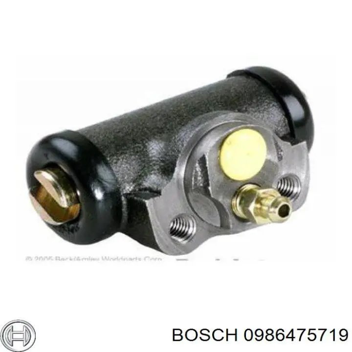 Рабочий тормозной цилиндр Bosch 0986475719 цена, от 8.62 USD