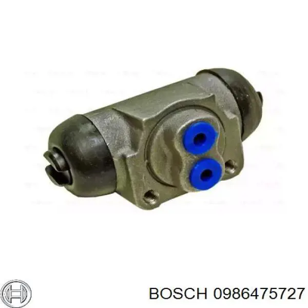 0 986 475 727 Bosch цилиндр тормозной колесный рабочий задний