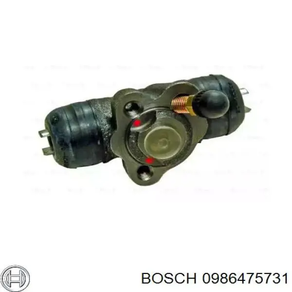 Цилиндр тормозной колесный 0986475731 Bosch