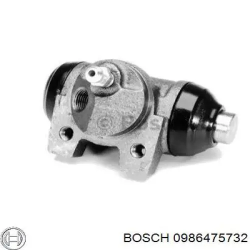 0986475732 Bosch цилиндр тормозной колесный рабочий задний